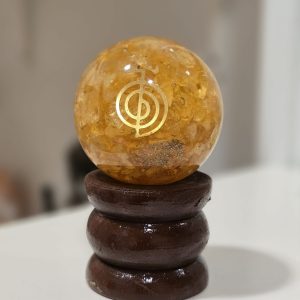 Esfera Orgonita Reiki con Cho Ku Rei – Protección y Energía Vital