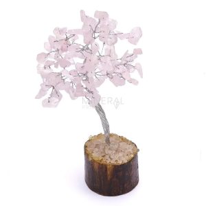 Árbol de Cuarzo Rosa – Energía de Amor y Armonía