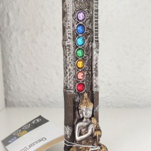 Portaincienso Buda con Chakras